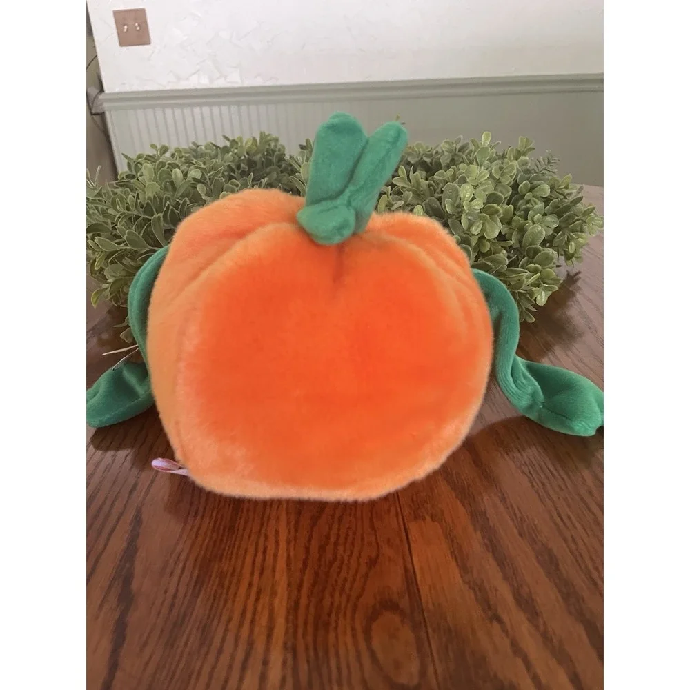 Ty Large Plush Beanie Original Buddy - PUMKIN' the Pumpkin Beanie Baby 1999